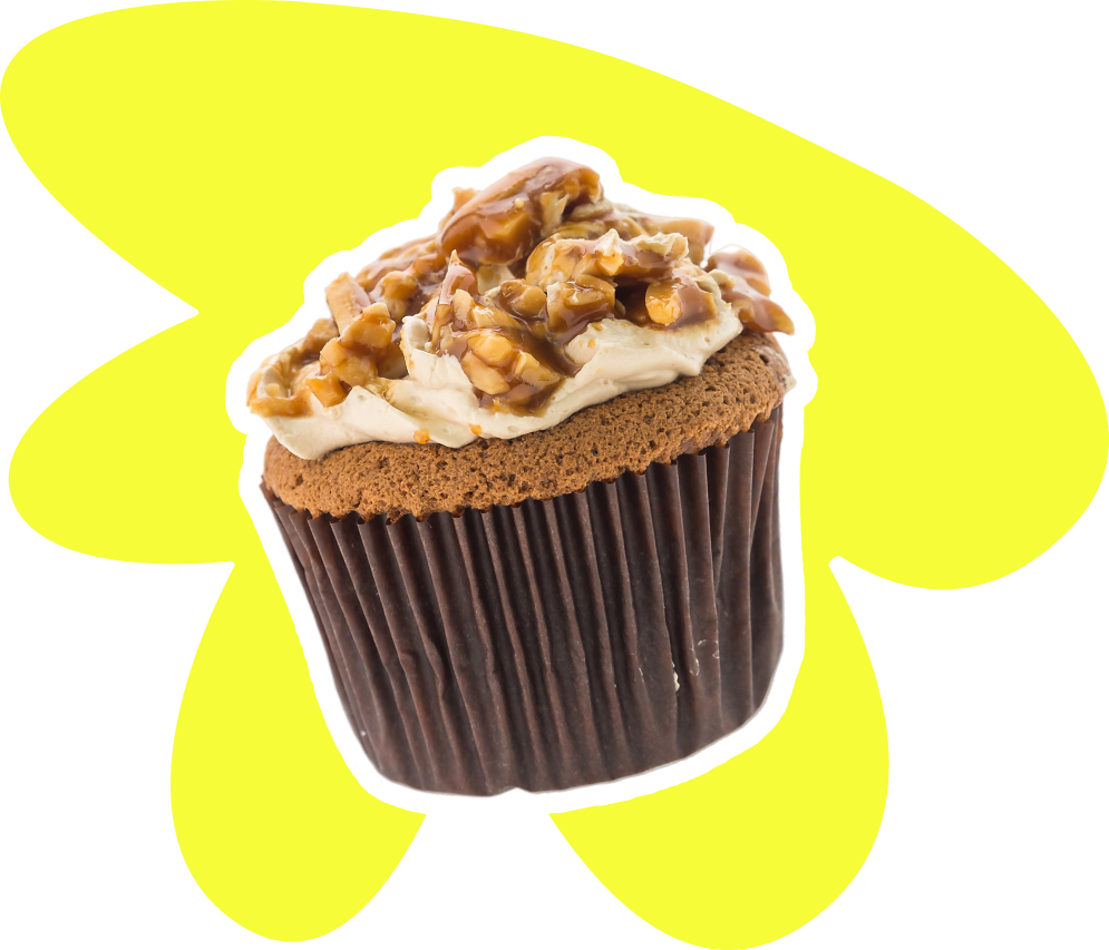 nuts cupcake
